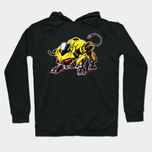 Ducati Panigale Bull Yellow Hoodie